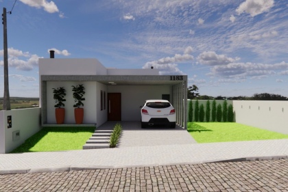 Casa de 3 dormitórios em Cruz Alta no bairro Jardim...